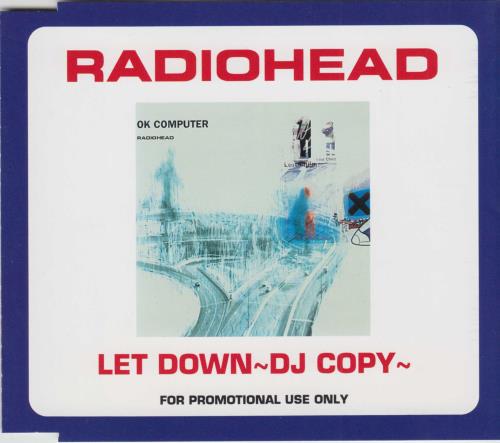 【未使用？】RADIOHEAD LET DOWN &amp; KARMA POLICE Radiohead – Let Down / Karma Police – Vinyl (7